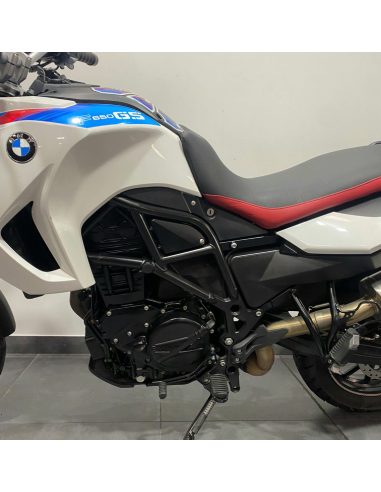 BMW F 650 GS 2008 blanca trail en...