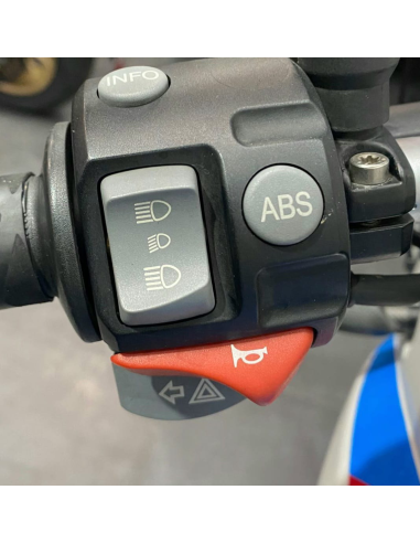 BMW F 650 GS 2008 blanca trail en...