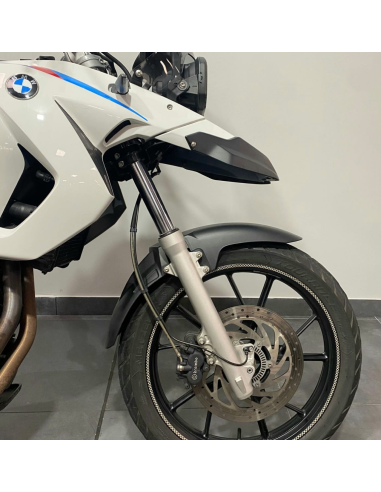 BMW F 650 GS 2008 blanca trail en...