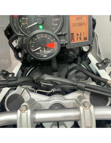 BMW F 650 GS 2008 blanca trail en...