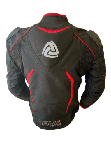 CAZADORA HOMBRE MODELO GP1000 NEGRO-ROJO