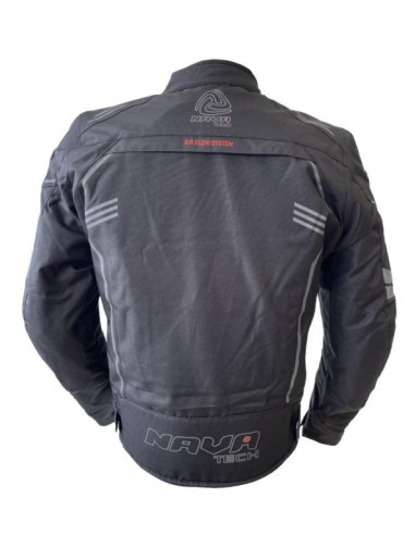 CAZADORA HOMBRE MODELO SANGLAS NEGRO