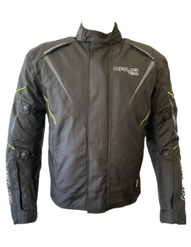 CAZADORA HOMBRE MODELO JEREZ NEGRA-FLUOR