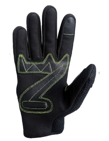 GUANTE HOMBRE MODELO NELLY NEGRO-FLUOR