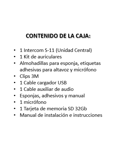 INTERCOMUNICADOR SCS S-11 CAMARA